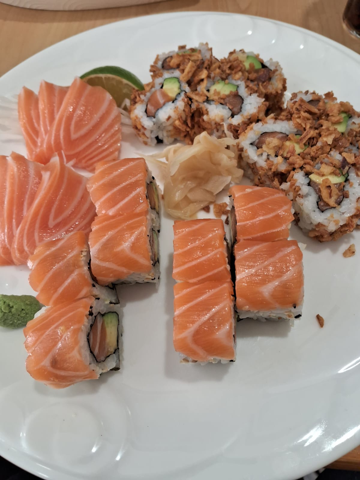 Sushi https://4kym48m6w0dj35od.public.blob.vercel-storage.com/dishes/972e2da6-9609-448e-a594-ec6d65dc8f5b/972e2da6-9609-448e-a594-ec6d65dc8f5b-1762365529319.jpg